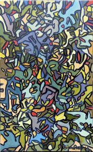 Absence of mindlefulness (36 x 30 inches) 2023, £500